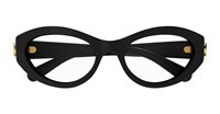 Montura de gafas Gucci Mujer GG1405O001-BLACK-BLACK-TRANSPARENT51 - GG1405O001-BLACK-BLACK-TRANSPARENT51